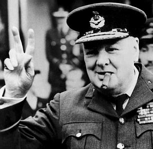 Winston Churchill Ancien Premier ministre du Royaume-Uni